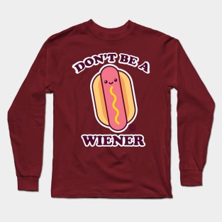 HOT DOG WIENER Long Sleeve T-Shirt